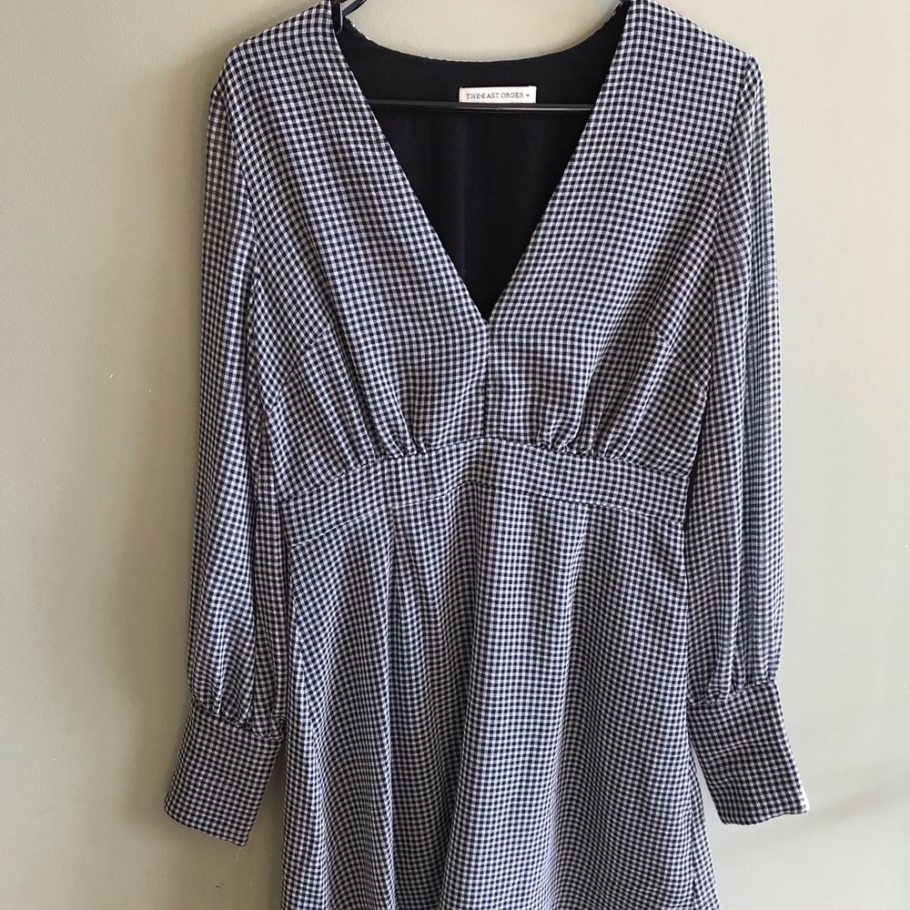 The east order gingham dress.Sold out online